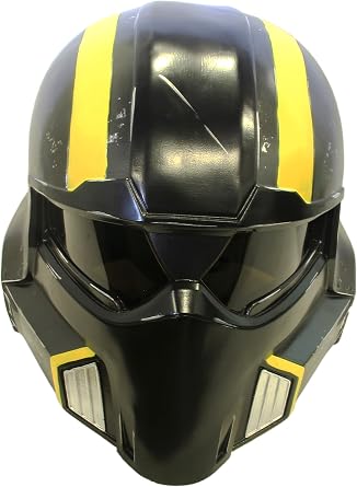 B01 Resin Cosplay Helmet, 1:1 Head Mask, Silver From HD Video Game