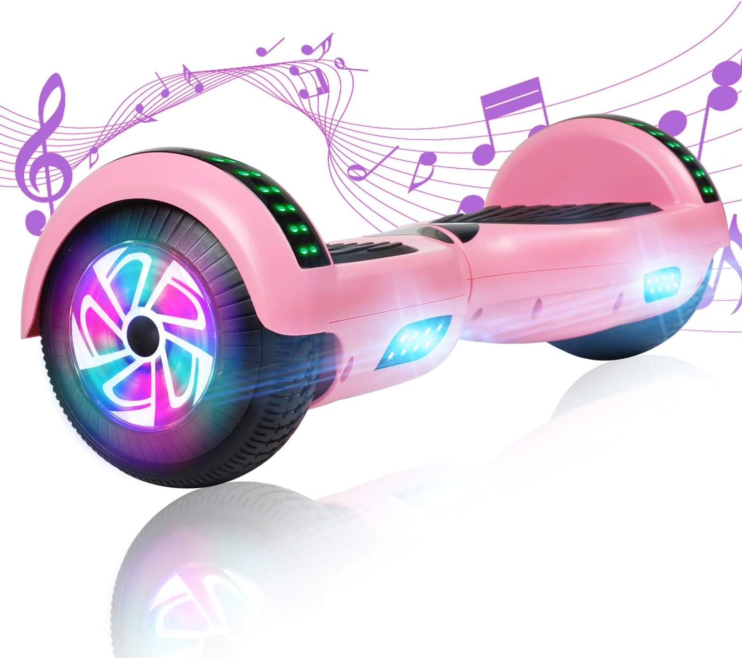 Hoverboard,Self-Balancing Hoverboard with Bluetooth and LED Lights for Kids Ages 6-12