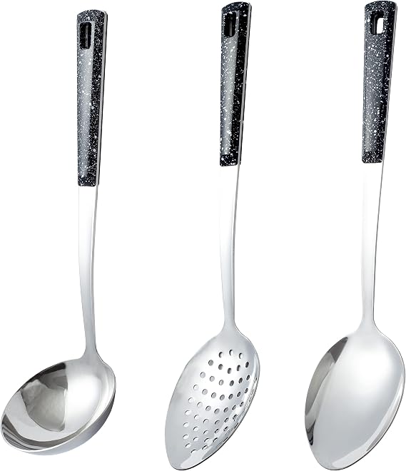 Stainless Steel Serving Spoons Set