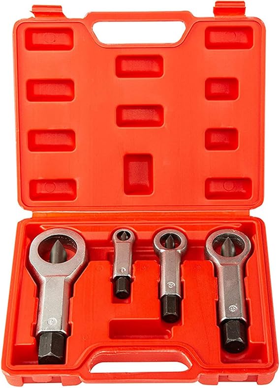 Heavy Duty Metal Nut Splitter Set Bolts Busters Cracker Breaker Tool Broken Damaged Corroded Screw Nut Removal Tool