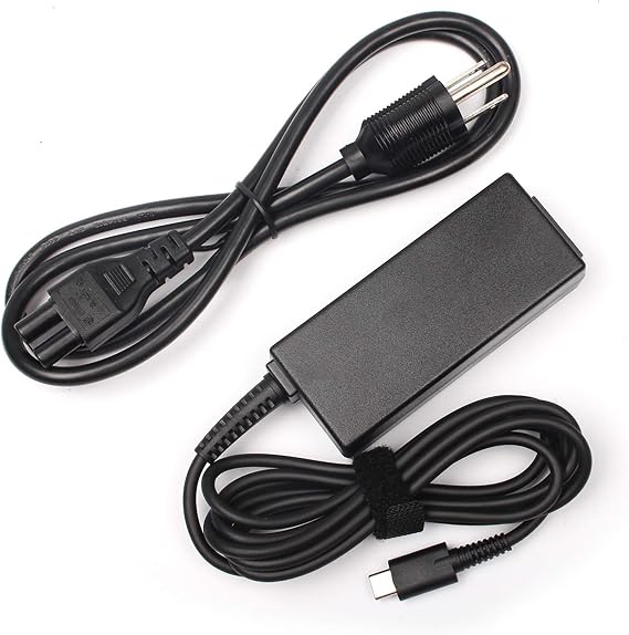 45W USB C Charger Compatible with Acer Gateway Chromebook 311 315 C732 CBO311-1H CB315-4H CBO311-1H-C1MX CBOA311-1H-C90F CB315-4H-C8XU C732-C6WU Compatible with PA-1450-78 PA-1450-50