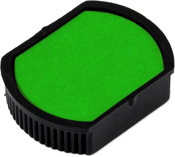 Replacement pad for MaxMark RD17 Custom Round Self Inking Stamp - Green
