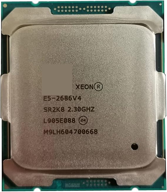 CPU Xeon Processor E5-2686V4 2.30GHZ 18-Core 32 Threads145W E5 2686 V4 E5 2686V4 FCLGA2011-3 145W E5-2686 V4 Processing Unit