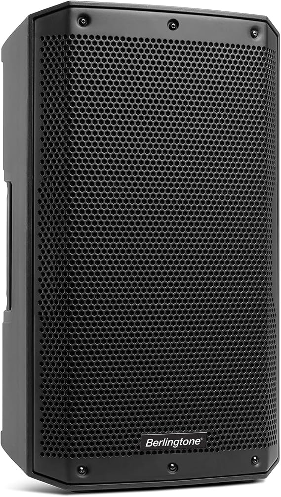 12-Inch Powered Speaker 2000W PMPO PA Speaker w/Bluetooth, USB Port, XLR Inputs, Active DJ Speakers, Dual-Angle Pole Mount, Class D Amp for Parties, Live Sound, Stage Monitor Angle
