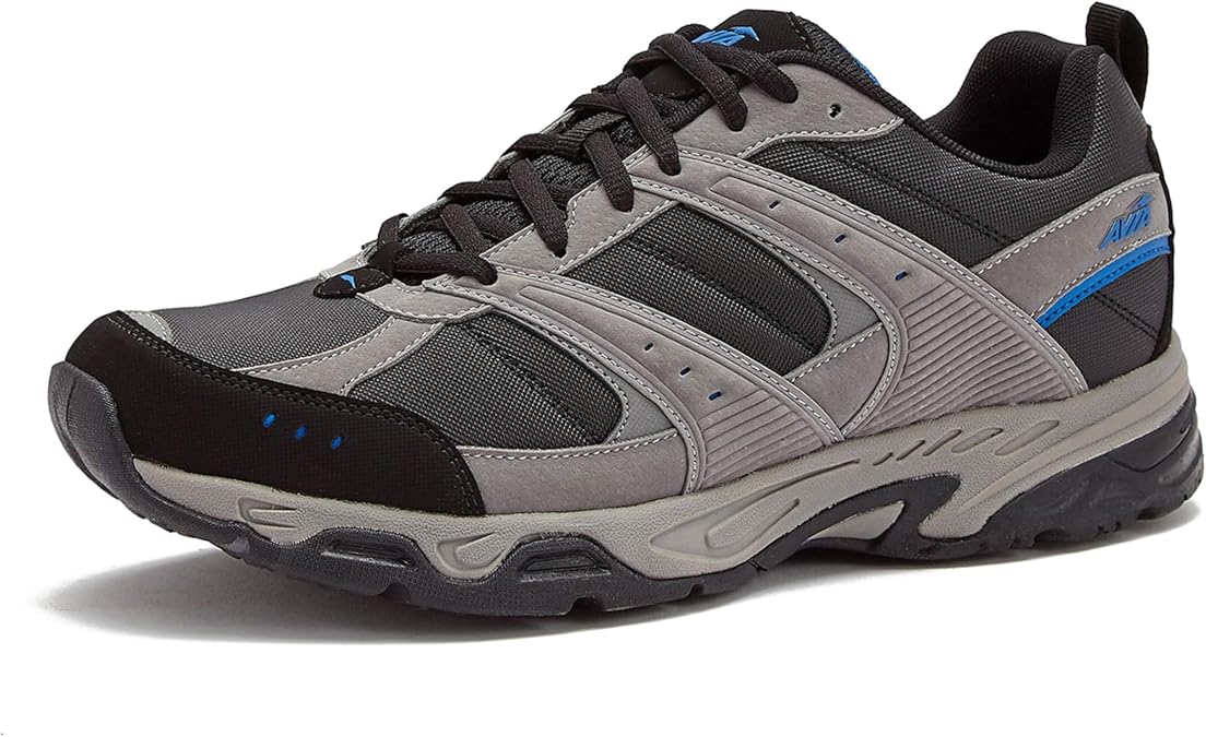 Avia Avi-Verge Mens Sneakers - Cross Trainer Mens Tennis Shoes, Pickleball or Walking Shoes for Men, Medium or Extra Wide Width Court Shoes