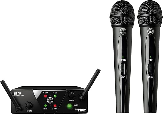 AKG WMS40 Mini2 Vocal Wireless Microphone System US25AC