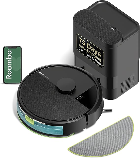 iRobot Roomba 104 Combo Robot + Auto Empty Dock