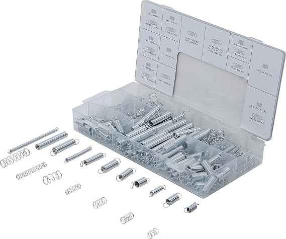 BGS 8047 | Spring Assortment | Compression and Extension Spring | 200 pcs.