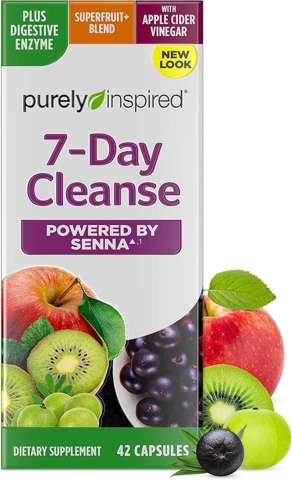 Purely Inspired 7-Day Detox Cleanse - Digestive Enzymes & Probiotics