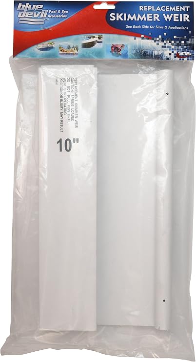 Blue Devil Skimmer Weir Replacement, Skimmer Weir for Swimming Pool - 10-Inch