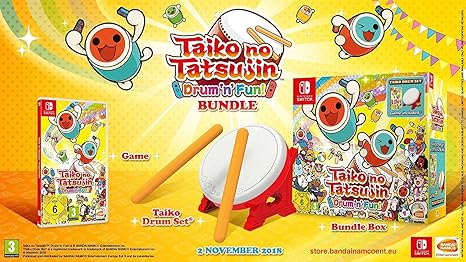 Taiko no Tatsujin Drum 'n' Fun! Bundle - Nintendo Switch