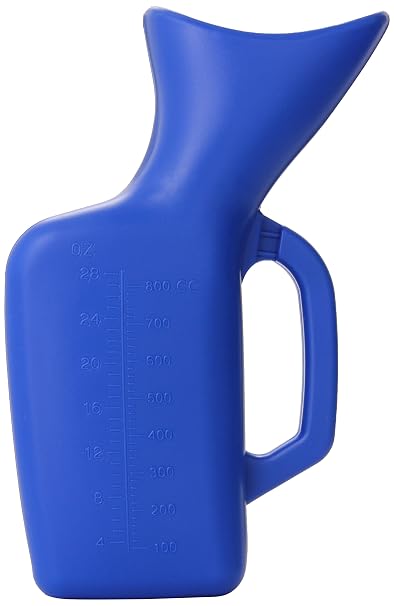 Graham-Field Female Pee Funnel, Urinal for Women, Reusable Plastic, Easy to Clean
