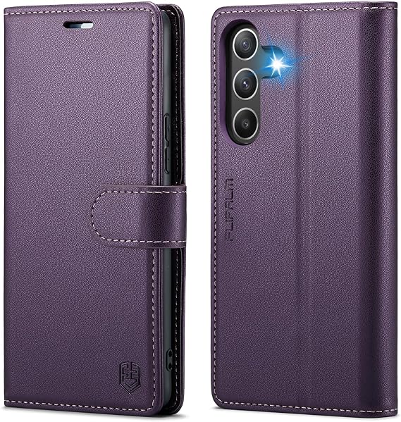 FLIPALM Wallet Case for Samsung Galaxy A36 5G, Purple
