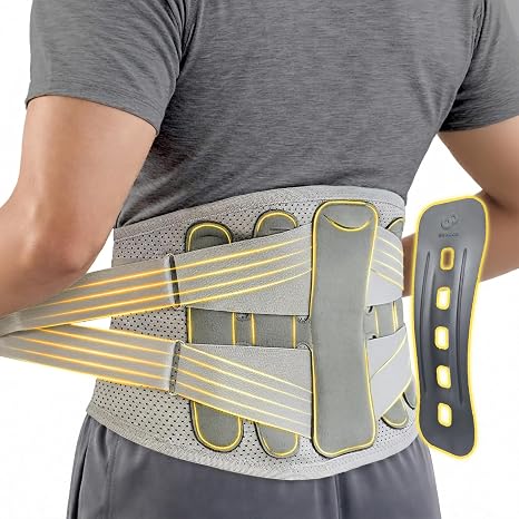 Bracoo Back Brace for Lower Back Pain Back Support Belt for Women and Men