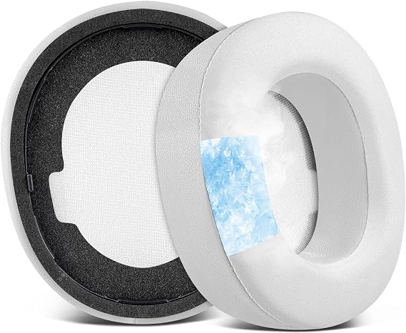 SOULWIT Cooling Earpads for Arctis Nova Pro Wireless/Nova Elite - White