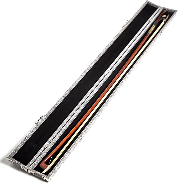 SKY High Density Board Bow Case for One(1) Violin/Viola Bow Strong and Durable Grey Color