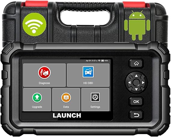 LAUNCH Creader Elite HD Cummins Detroit MAXXFORCE HD-Volvo International Isuzu Hino Heavy Duty Truck Diesel Diagnostic Scaner,Actuation Test,Coding,Special Functions,Lifetime Free Upgrade