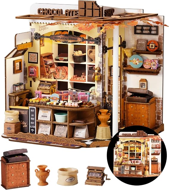 Rolife DIY Miniature House Shop Series - Henry's Chocolate Shop