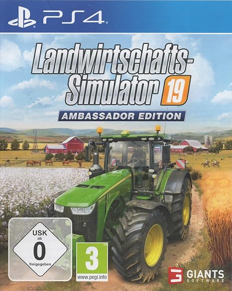 Farming Simulator 19: Ambassador Edition - PlayStation 4 (PS4) (German import)