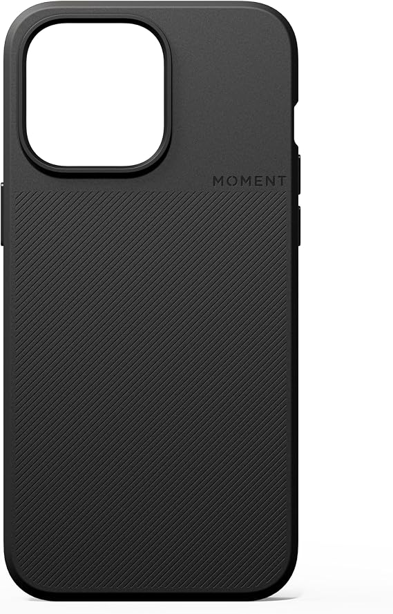 Moment Camera Case for iPhone 15 Pro Max MagSafe Compatible, Attach QuickLock Filters & T-Series Lenses (Drop-in Mount Sold Separately) [Black, iPhone 15 Pro Max]