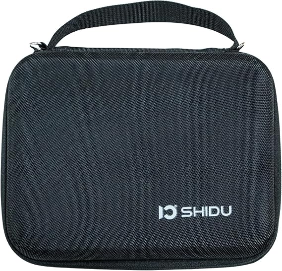 SHIDU Voice Amplifier Speaker Carrying Case Cover Bag | ハンドル付きのコンパクトな保護ストレージポーチ。ほとんどのパーソナルボイスアンプにフィット。