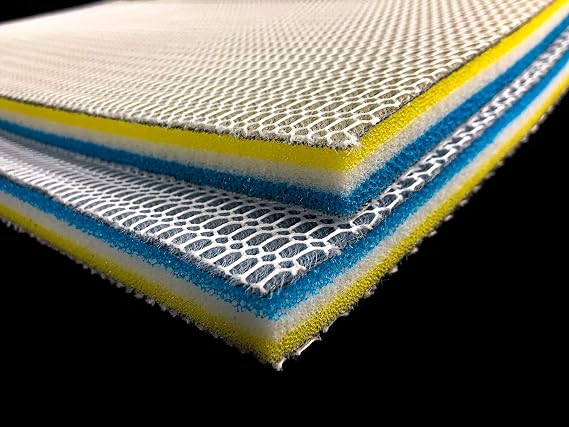 Wave Point Upgraded 9-Layer Filter Pads for Aquarium, Fish Tank Accessories Sponge Filter, 2016in Super Filtering Effect Filter Floss for Fish Tank Filters Media and Pond (20" x 16" - 1 pc)