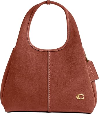 COACH Polished Pebble Leather Lana Shoulder Bag 23