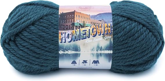Lion Brand Hometown Yarn Montpelier Peacock