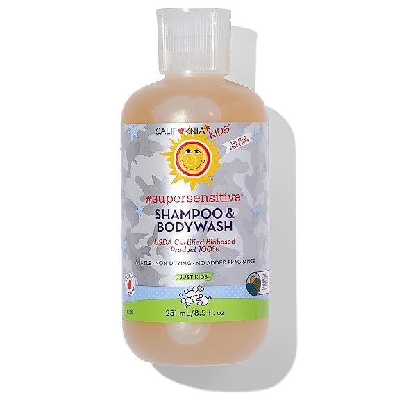 California Kids Supersensitive Shampoo and Bodywash - 8.5 Oz