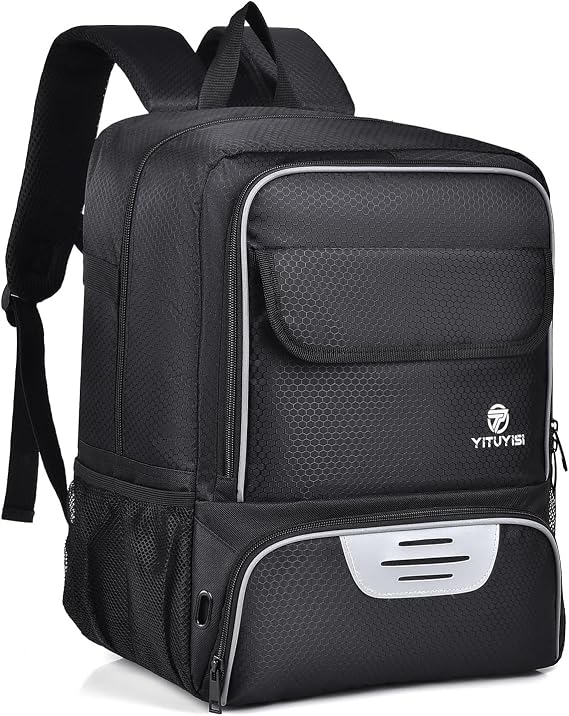 Youth Soccer Bag, Soccer Backpack with Ball Holder, Basketball Volleyball Football Handball Sports Backpack with Ball Compartment