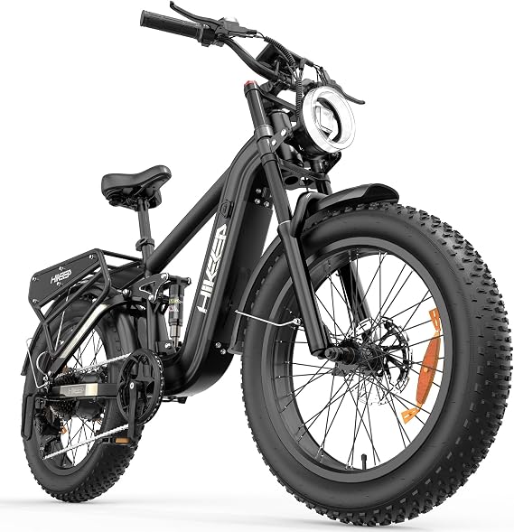 HiKeep 2000W Electric Bike for Adults 40MPH 26"x4" Fat Tire Ebike