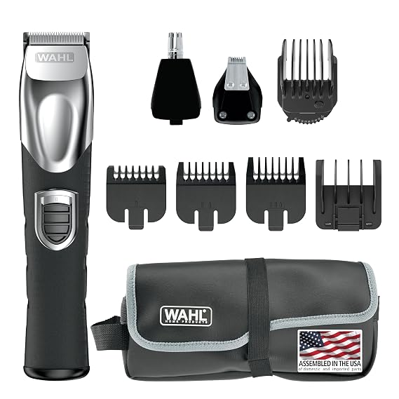 Wahl USA Rechargeable Lithium Ion All in One Beard Trimmer for Men