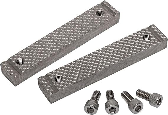 Yost YSJ-22 Serrated Jaws Steel 304SS for Model SSV-0406 Bench Vise