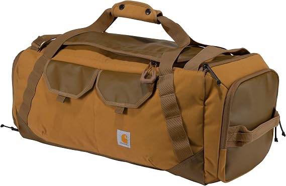 Carhartt Heavy Haul Utility Duffel Bag's, Water-Resistant Packable Bag for Jobsite, Gym, and Travel