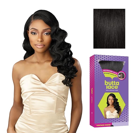 Sensationnel Butta LaceWig-Vintage Rider, 1B OFFBLACK