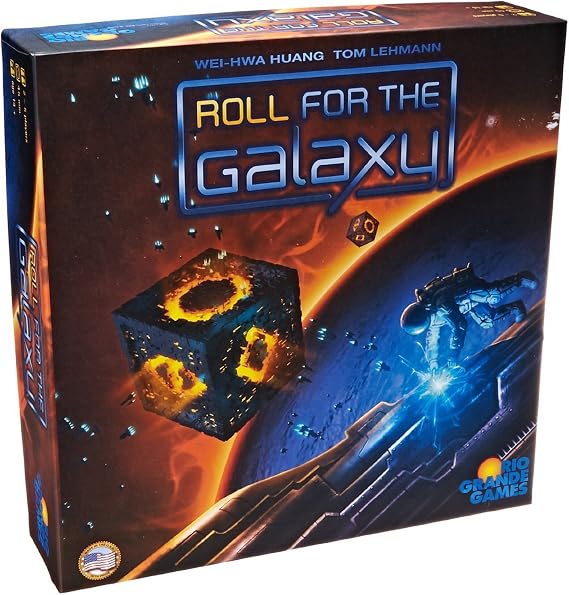 Rio Grande Games Roll for the Galaxy Board Game, Strategy Dice Game for 2-5 Players