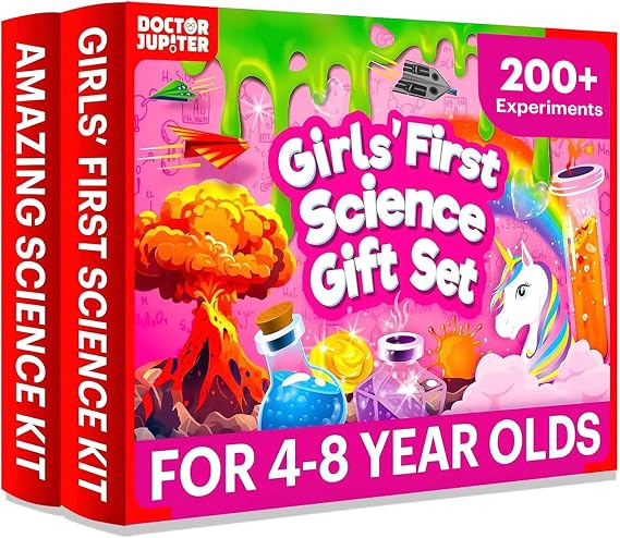 Doctor Jupiter Girls First Science Gift Set for Ages 4+, Birthday Gift