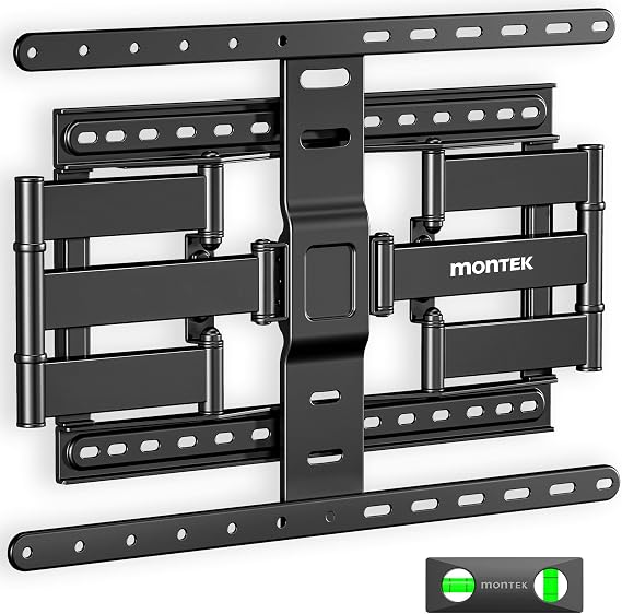 monTEK 1.1" Ultra Slim TV Wall Bracket for 43-90 Inch TVs up to 60kg