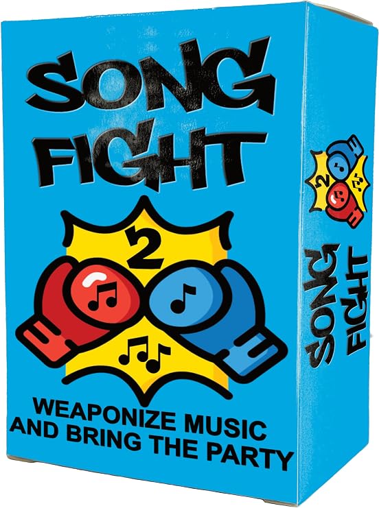 Song Fight 2 The Ultimate Music Battle Party Game for Everyone, Competitive Card Game for Music Lovers, Perfect for Game Nights and Playlists