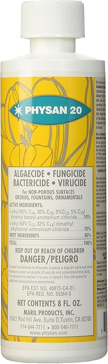 Physan 20 Broad Range Disinfectant, 8-Ounce