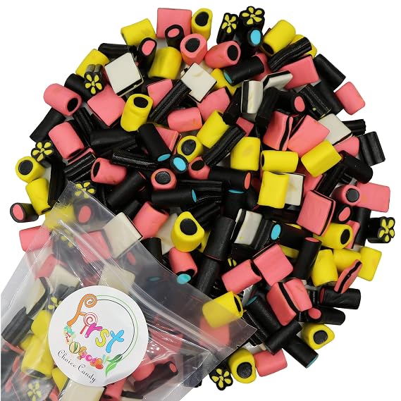 FirstChoiceCandy English Licorice Allsorts Candy (Allsorts, 2 Pound)