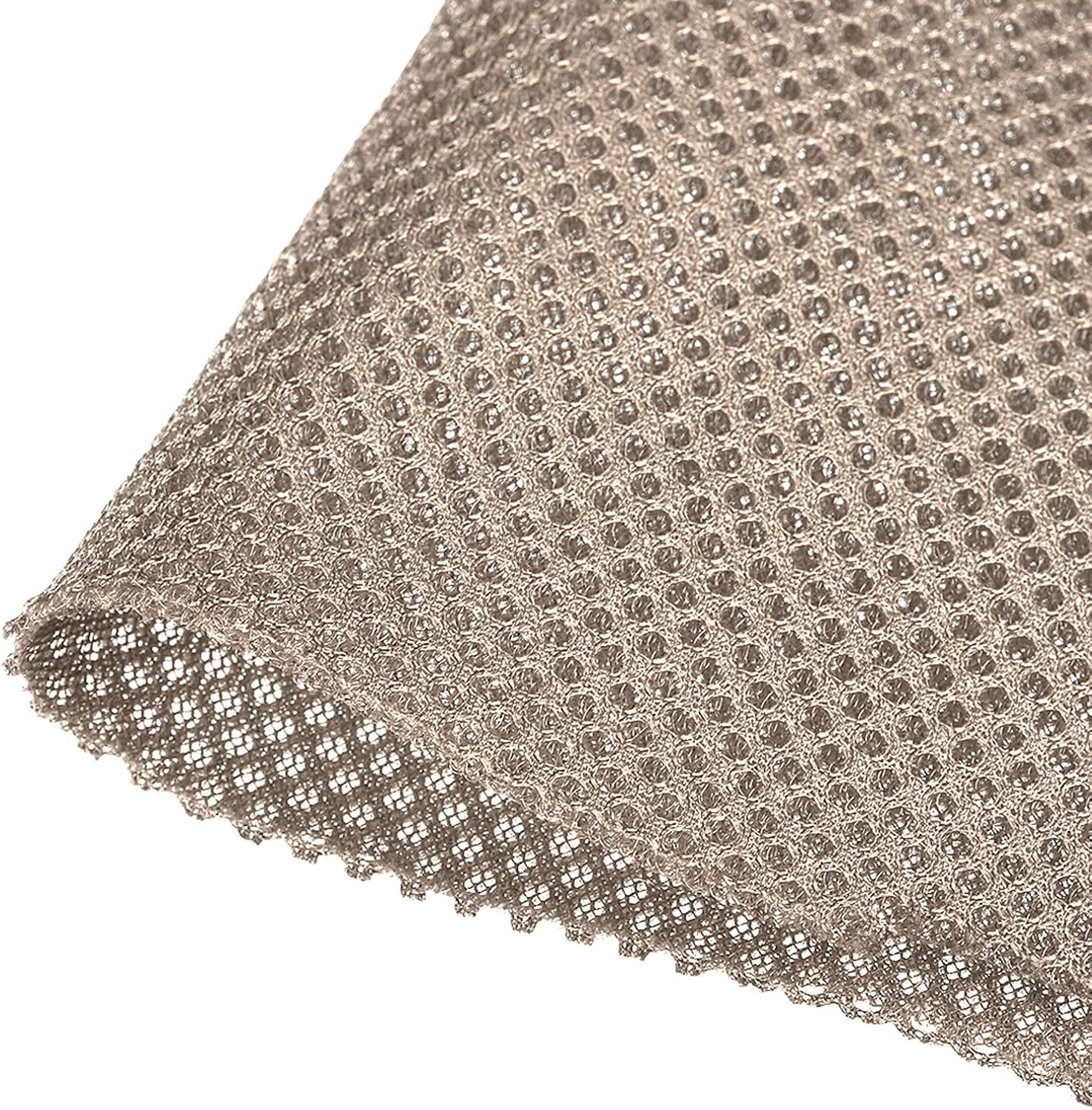 Speaker Grill Cloth Stereo Mesh Fabric Protective Dustproof Cloth for Home Speaker Repair 1M x 1.6M Dark Khaki
