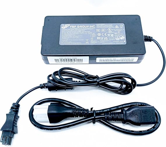Cradlepoint AER2200, E3000 Power Supply for up to 4 Ports of PoE w US Line Cord P/N 170751-001, Black
