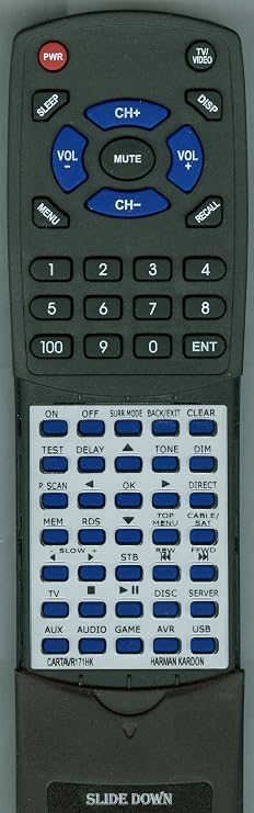 Replacement Remote Control for Harman Kardon AVR171HK