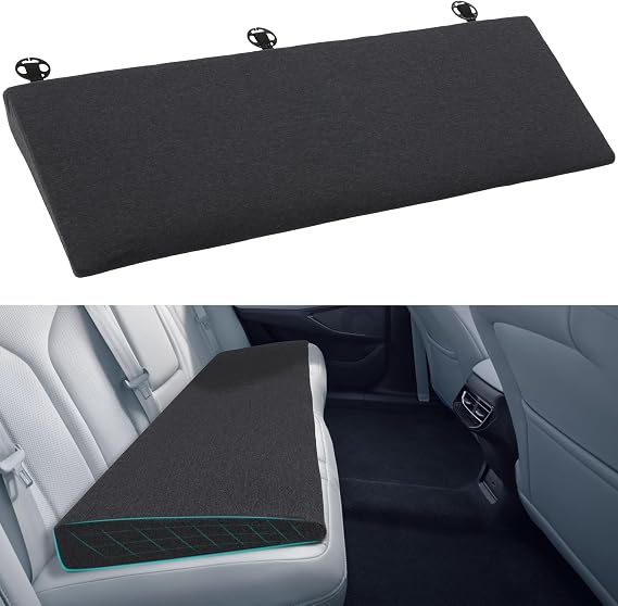 BALAPET Car Seat Wedge Cushion Car Back Seat Gap Filler is Used to Fill The Rear Seat of The Car to Adjust The Flatness of The Seat,Comfortable to Sleep, Suitable for Car Backseats,Truck Trunks,Camp