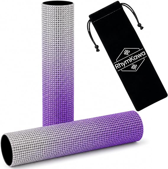 Gradient Violet Wireless Microphone Cover for Show Shining