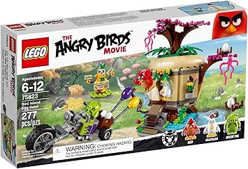 LEGO Angry Birds 75823 Bird Island Egg Heist Building Kit 277 Piece
