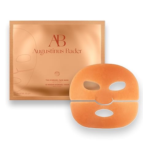 Augustinus Bader The Hydrogel Face Mask Luxury Cooling, Hydrating & Plumping Facial Treatment Smooths, Firms & Boosts Radiance Soothing, Restorative Formula