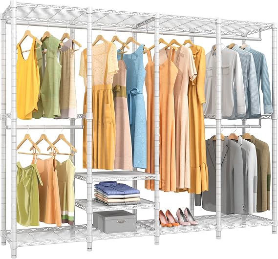 VIPEK V40 Heavy Duty Clothes Rack, Modular Closet System Clothing Rack