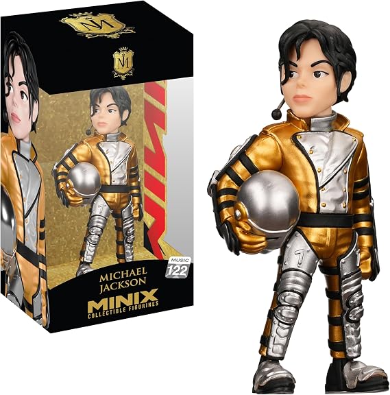 MINIX - Müzik #122 - Michael Jackson - Tarih Turu - Koleksiyon Figürü 12 cm